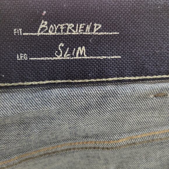 Eddie Bauer Boyfriend Fit Slim Leg Jeans Women's Plus Size 20W Stretch Denim - Picture 7 of 8